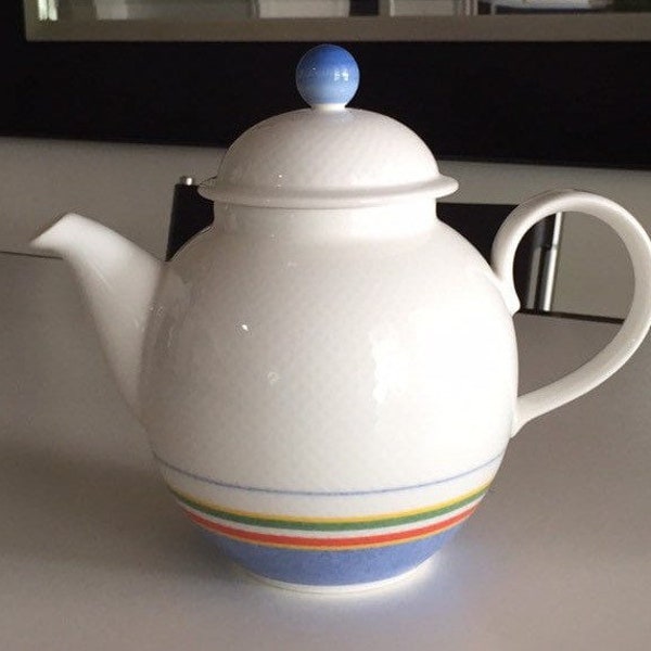 Striped Teapot Etsy