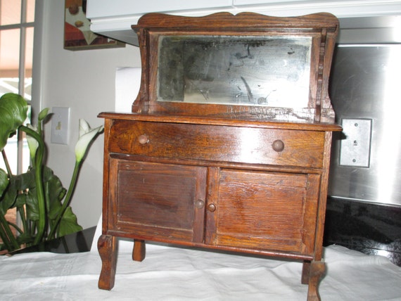 antique doll dresser