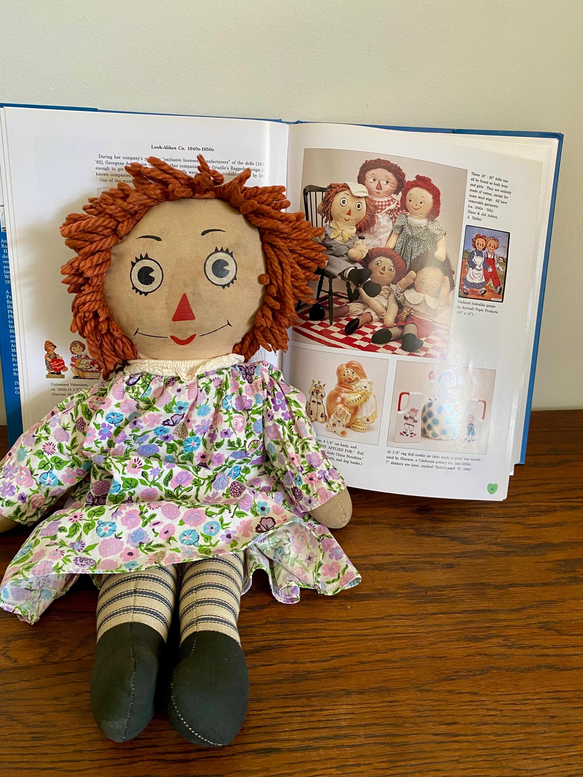 Antique Lithograph Cloth Doll - Etsy