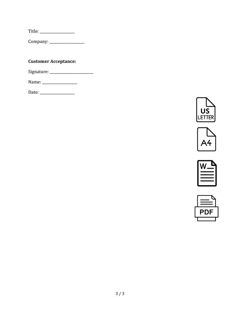 Quotation Letter Template Word & PDF - Price Estimate Sample | Service ...