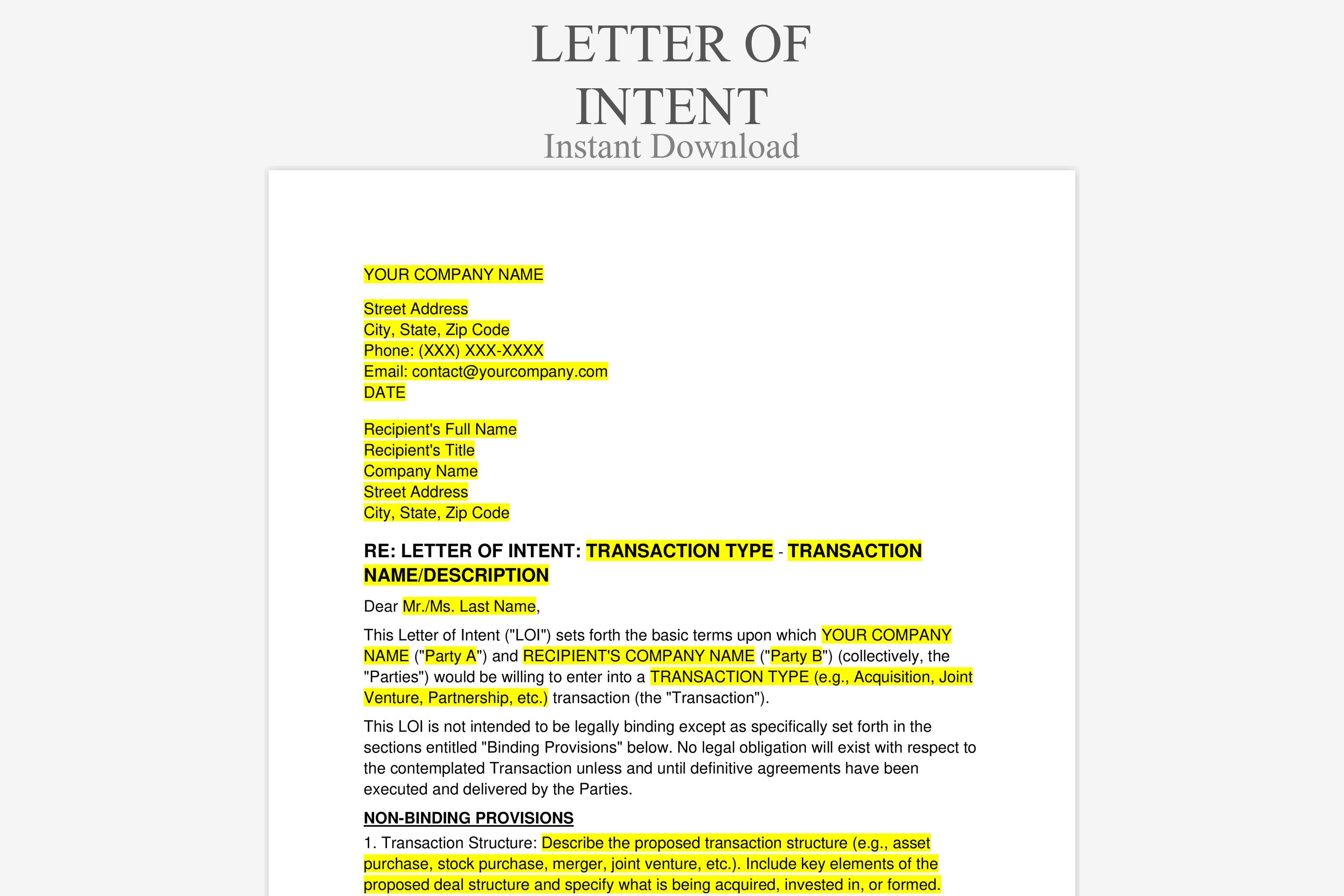 Intent Letter - Etsy Singapore