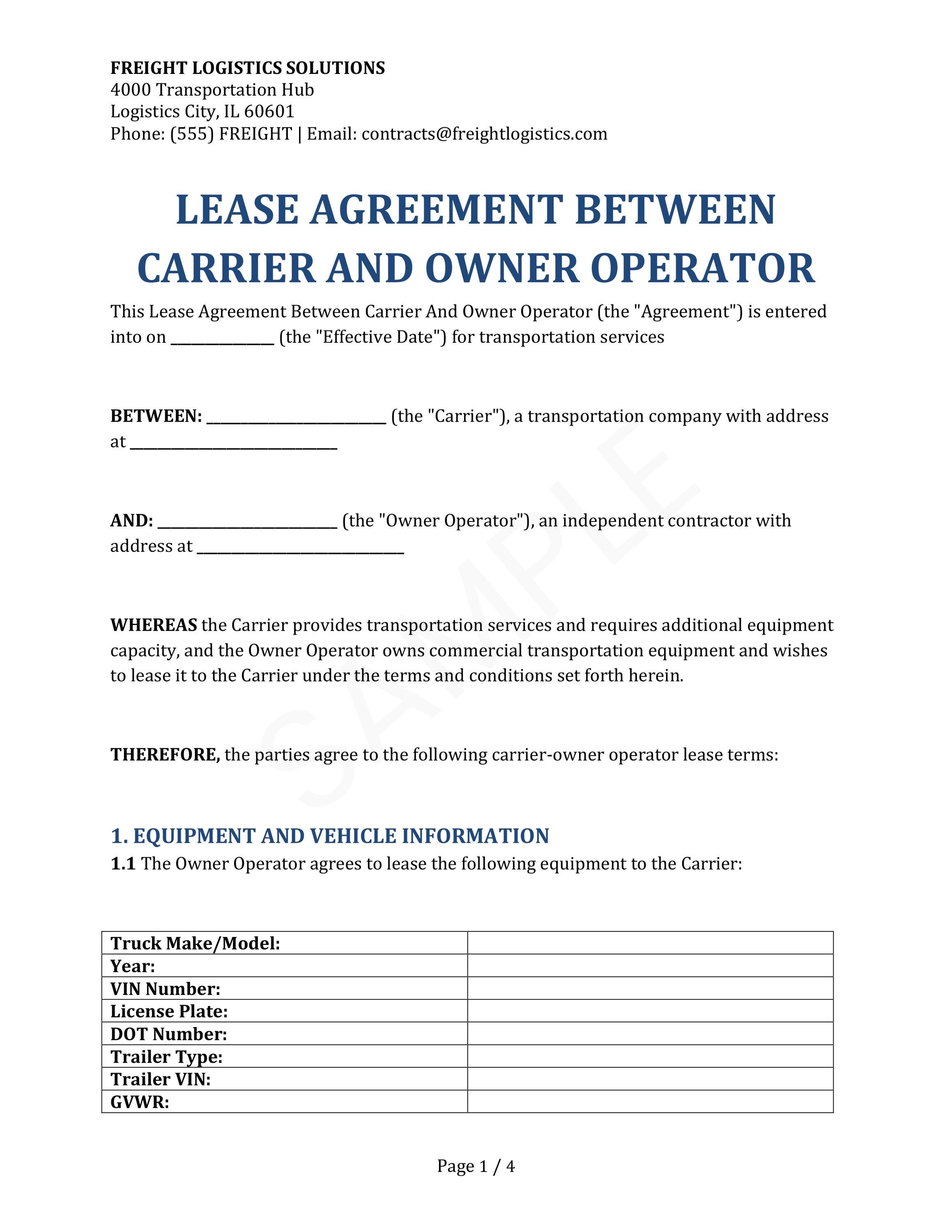 Image 9 for Owner Operator Lease Agreement Template