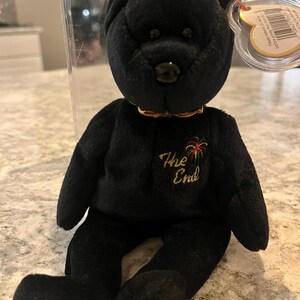 Beanie Baby The End Bear 1999