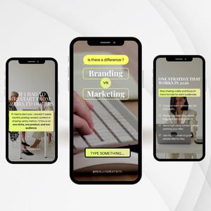 Social media reels templates for online businesses