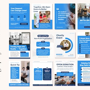Community outreach Instagram post templates