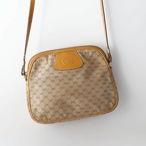 Vintage 80s Gucci Cross Body Shoulder Bag, Vintage Gucci Purse