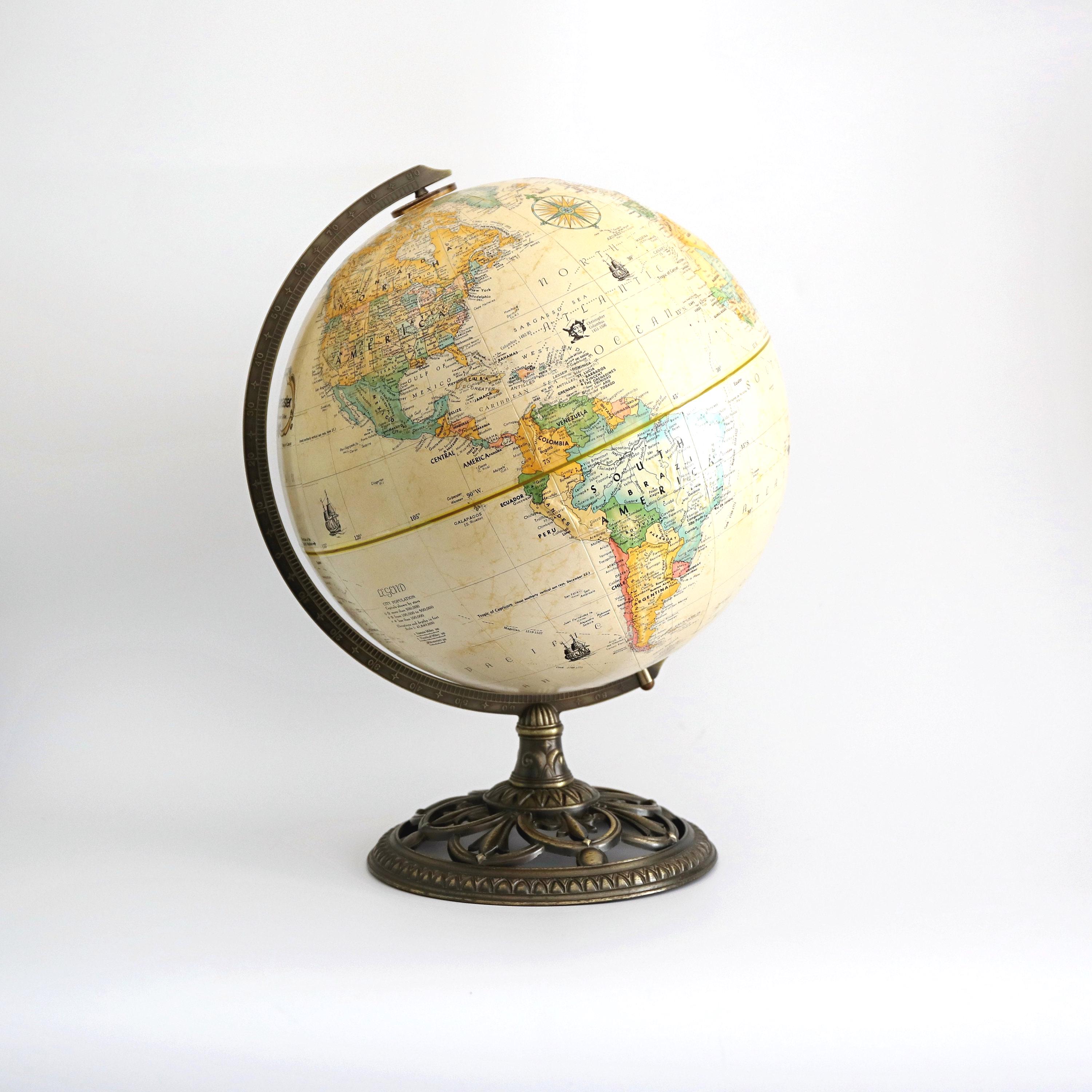 Vintage Reploge Globemaster 12 inch 地球儀