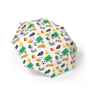 Soccer Themed Umbrella