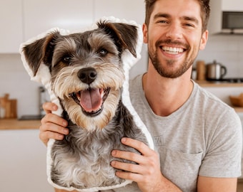 Cuscino personalizzato per animali domestici, cuscino con foto 3D, stampa realistica su entrambi i lati di cani e gatti, ricordo commemorativo per gli amanti degli animali.