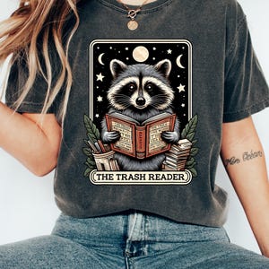 Trash Reader Shirt Raccoon Shirt, Smut Reader Book Club Shirt, Romantasy Reader Tee, Smut Gift Smut Lover Shirt, Book Lover Tshirt