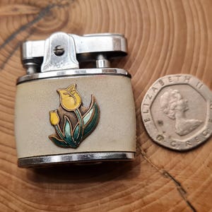 Vintage Auer Championette Lighter: Collectible Petrol Lighter, Circa 1955