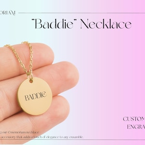 Collar grabado personalizado Demure