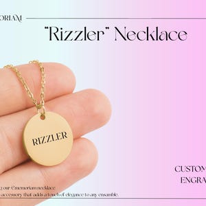 Collar personalizado Rizzler