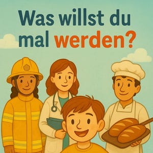 PDF Download | Activity book for children – coloring pages, puzzles, and crafting fun for ages 4 and up | Discover professional worlds & invent dream jobs