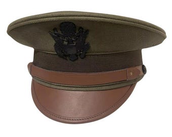 M1912 US Army officers visor cap.