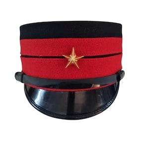 Imperial Japanese Army Officer Uniform Peaked Visor Hat