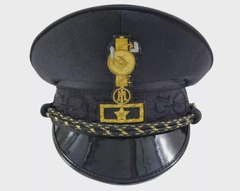 Italian GIL Officer's Peak Cap | Historical Reproduction | Vintage Military-Inspired Collectible