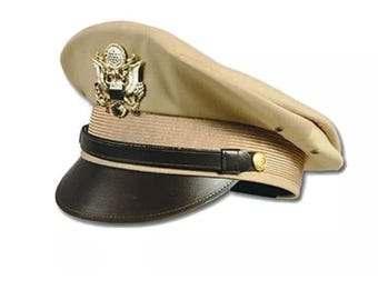 U.S. Army Officer's Visor Cap - Available in All Sizes