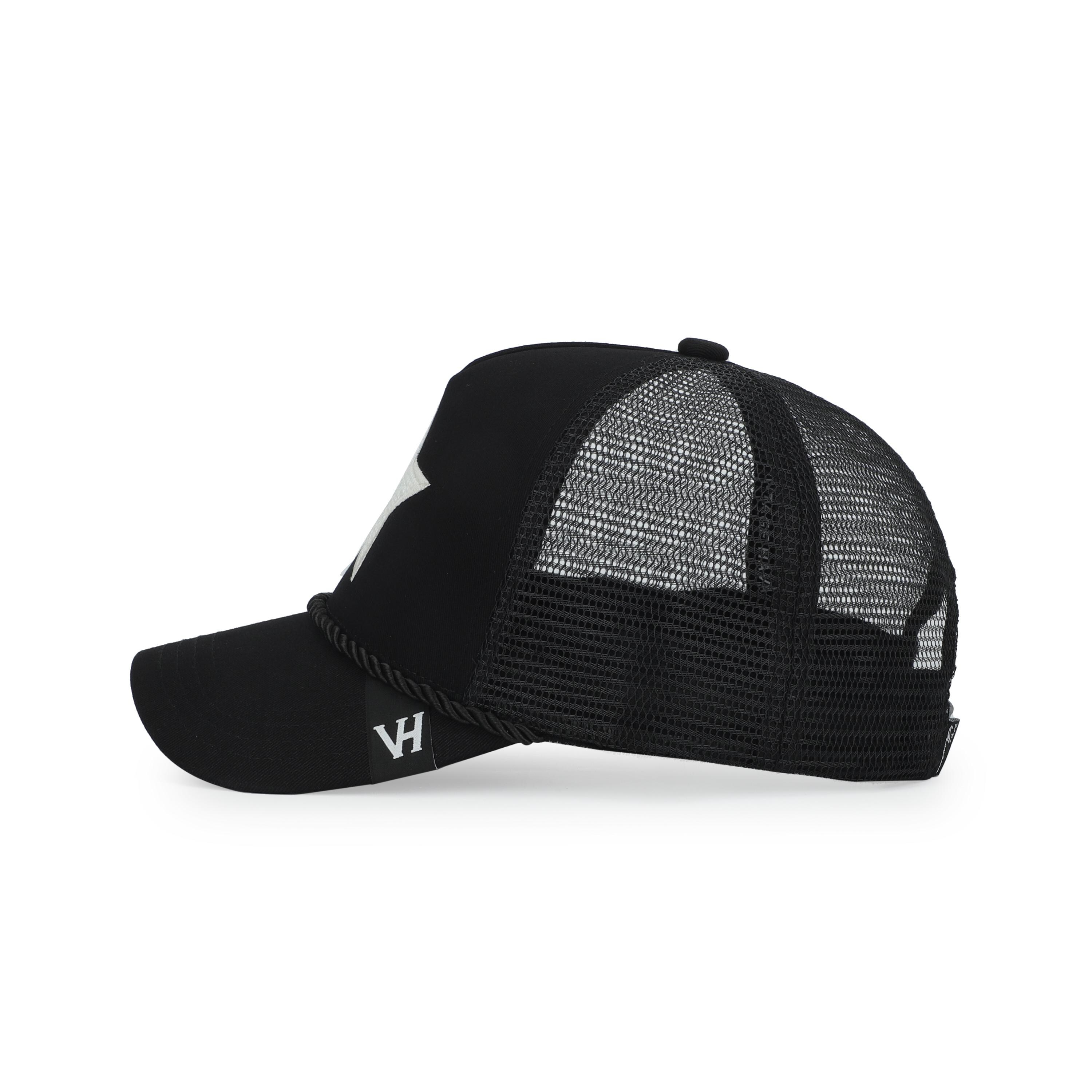 Vintage Havana Pearl Star Trucker Hat Snapback Adjustable Canvas