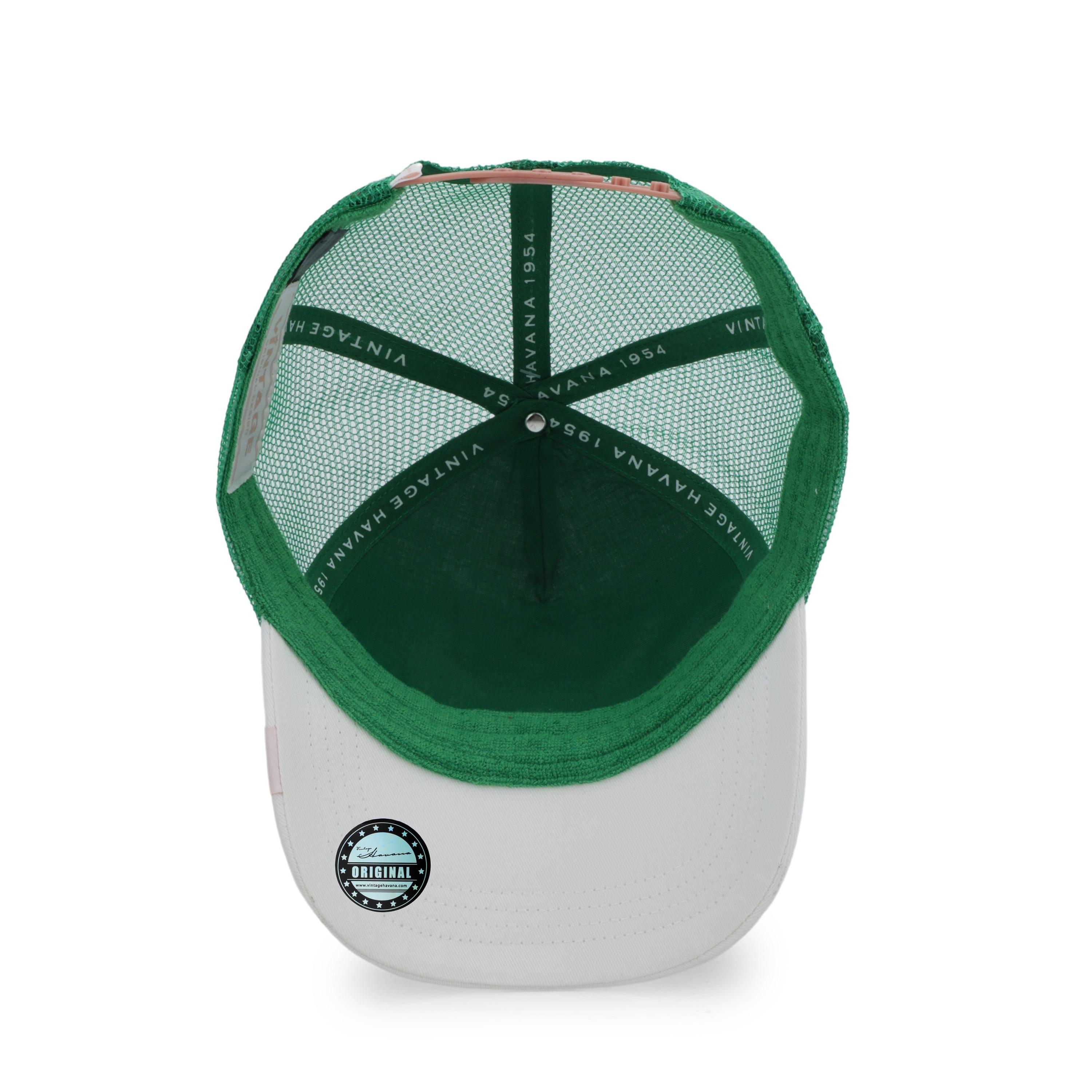 Vintage Havana Trucker Hat – Trendy Mesh Snapback Cap VINTAGE HAVANA Trucker Hats Women | Mesh Adjustable Jamaica  main image 3
