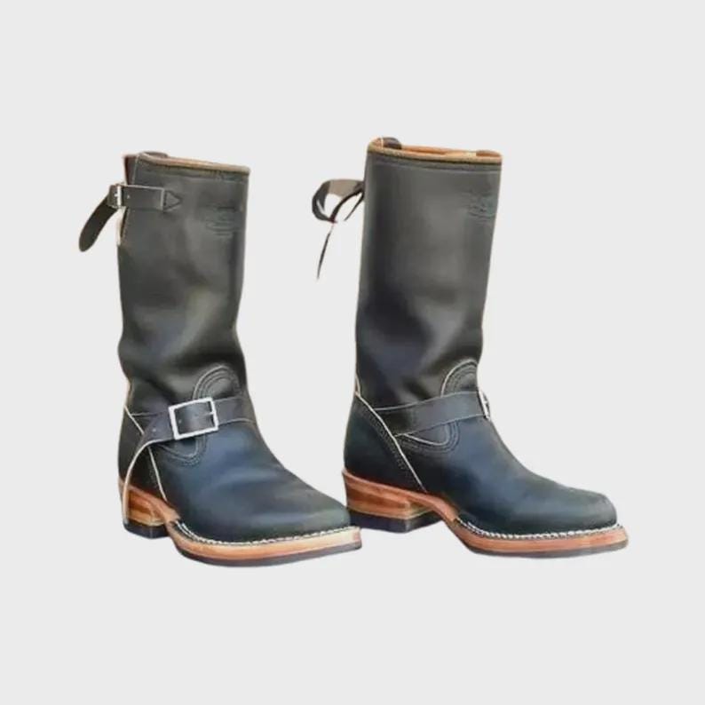 靴 authenticshoe&co. engineer boots BA22001_web_7361_4000x.