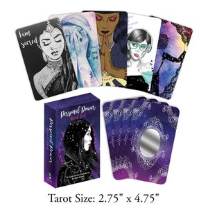 Empowering Affirmation Cards for Women | Personal Power Oracle Cards | Gift for her | Oracle for beginners | Inspiring