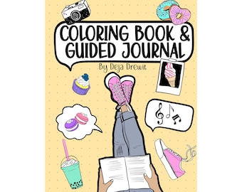 Kleurboek voor tienermeisjes, dagboek voor meisjes, cadeau voor jonge meisjes, zelfontdekking creatief activiteitenboek voor meisjes