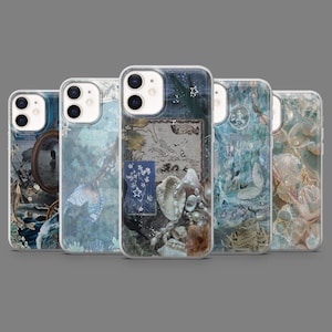 Sea Witchery Phone Case Mermaid Siren Cover for iPhone 16,15,14,13,12 SamsungS25,S24,S23FE,S22,A16,A26,A56,Pixel9Pro,8A,7