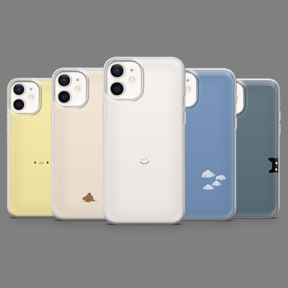 Simple Aesthetic Phone Case Minimalist Cover for iPhone 16,15,14,13,12 Samsung S25,S24,S23FE,S22,A16,A26,A56,Pixel9Pro,8A,7