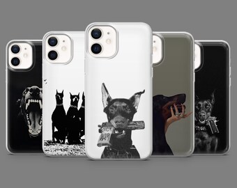 Dobermann Phone Case Elite Dog Doberman Pinscher Cover for iPhone 16,15,14,13,12 SamsungS25,S24,S23FE,S22,A16,A26,A56,Pixel9Pro,8A,7