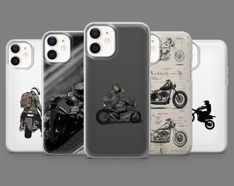 Chopper Phone Case, Motorcycle Phone Cover for iPhone 16, 15