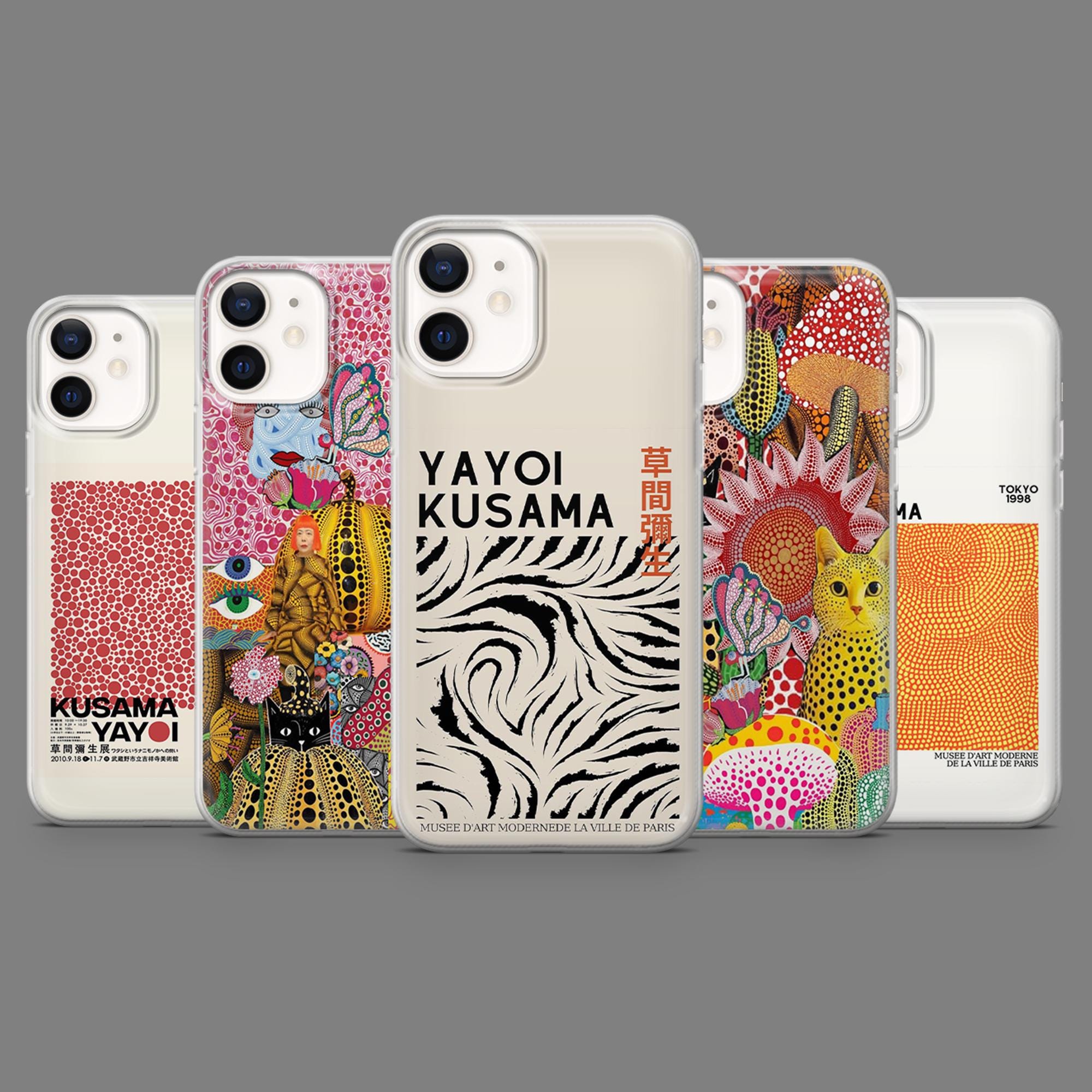 Yayoi kusama iPhone case - Etsy 日本