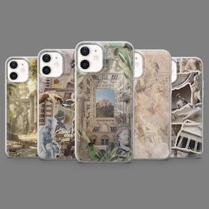 Greek Mythology Phone Case Renaissance Ancient Greece Cover for iPhone 16,15,14,13,12 Samsung S25,S24,S23FE,S22,A16,A26,A56,Pixel9Pro,8A,7