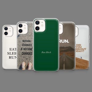 Running Phone Case Run Club Athletics Cover for iPhone 16,15,14,13,12 Samsung S25,S24,S23FE,S22,A16,A26,A56,Pixel9Pro,8A,7