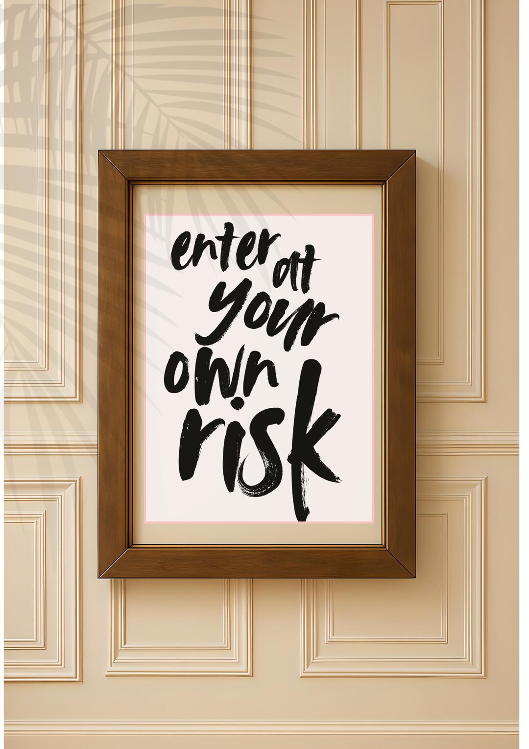 Surprising Enter At Your Own Risk Images