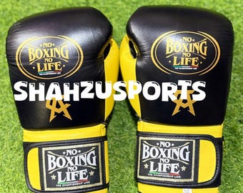 Professionele sparringhandschoenen: handgemaakte leren trainingshandschoenen voor kickboksen, Muay Thai en de bokszak.