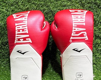 Everlast Training Sparring Gloves | Durable Synthetic Leather, Secure Wrist Support