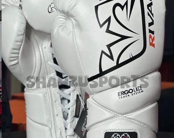 Rival RS1 Sparring Boxing Gloves: Pro Training Lace-Up Synthetic Leather