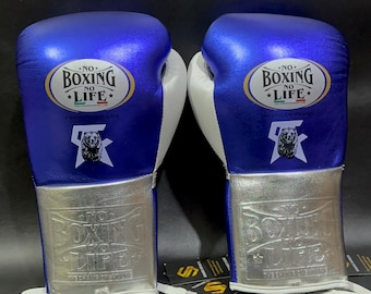 Custom Leather Boxing Gloves – Personalized Sparring Training Gear – Pro Style Gift Boxers