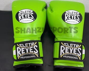 Mexican Style Leather Boxing Gloves – Lace-up Training Sparring Pro Fight Cowhide