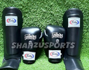 ツインズ ボクシンググローブ＆シンガードセット ムエタイ キックボクシングギア MMAファイトセット