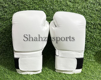 Gants de boxe en cuir personnalisés - Entraînement et combat personnalisés