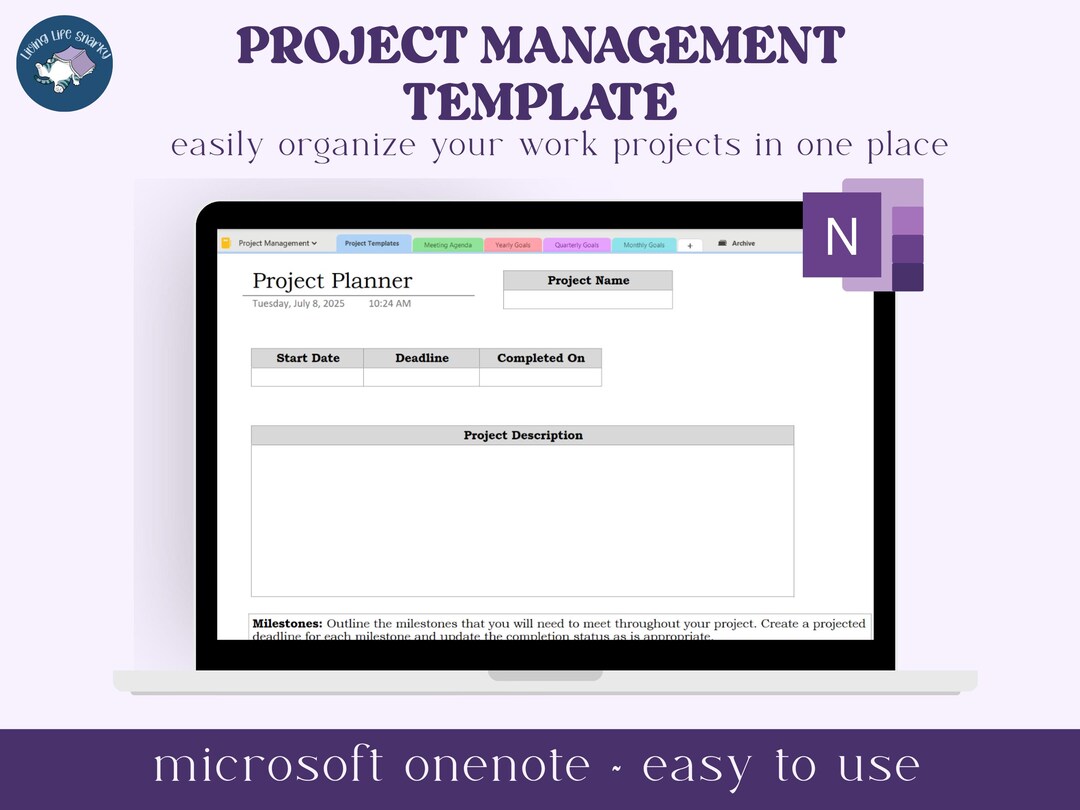 Onenote Template, Onenote Template Work, Onenote Work Notes Template ...