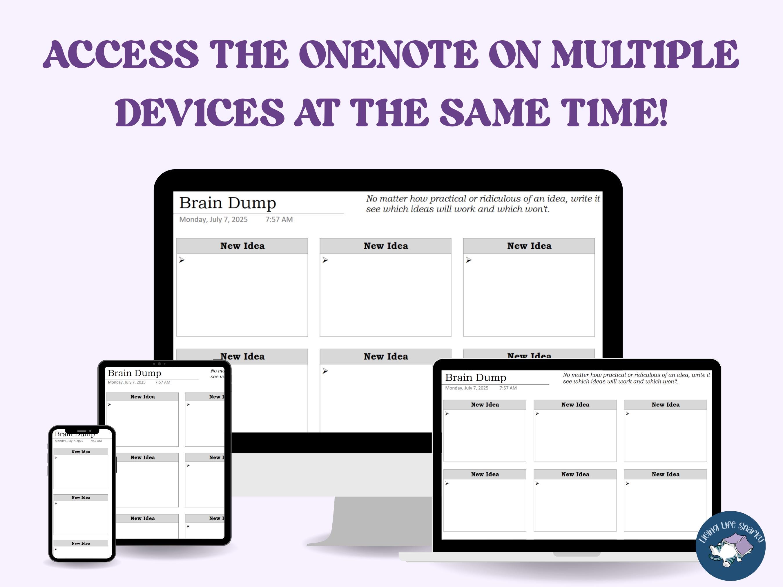 One Note Template for Work, Onenote Template Work, Onenote Work Notes ...