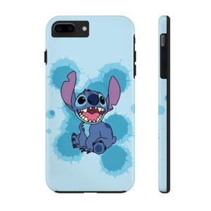 Stitch Cartoon Phone Case: Durable Lexan Plastic Protective Cover