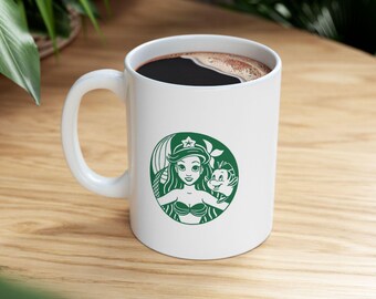 Ariel Little Mermaid Ceramic Mug