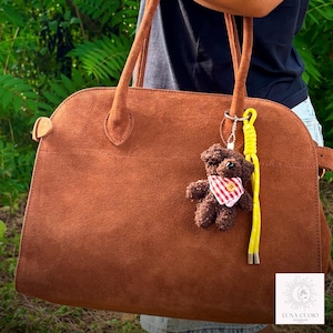 Wildleder-Einkaufstasche, Minimale Leder-Einkaufstaschen, echtes Lederhandtaschen