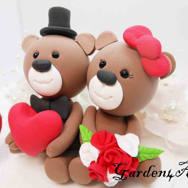 Bear Cake Topper - Etsy