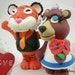 see more listings in the Love MASCOT cake topper section