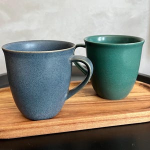 Höganäs Vintage Teacups | 1970s Swedish Ceramic | Scandinavian Coffee Mug